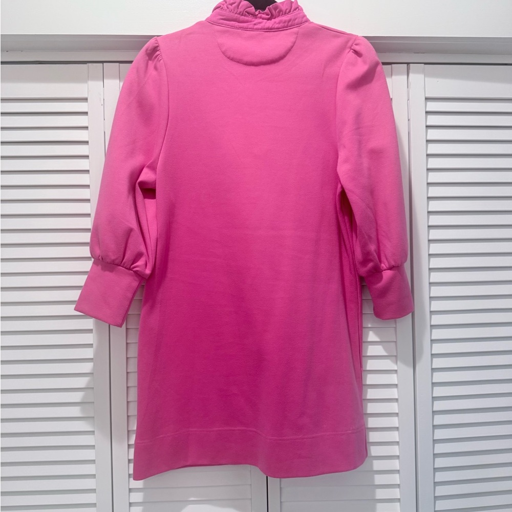 Pomander Place Fuchsia Ruffled Blouse - Picture 3 of 3